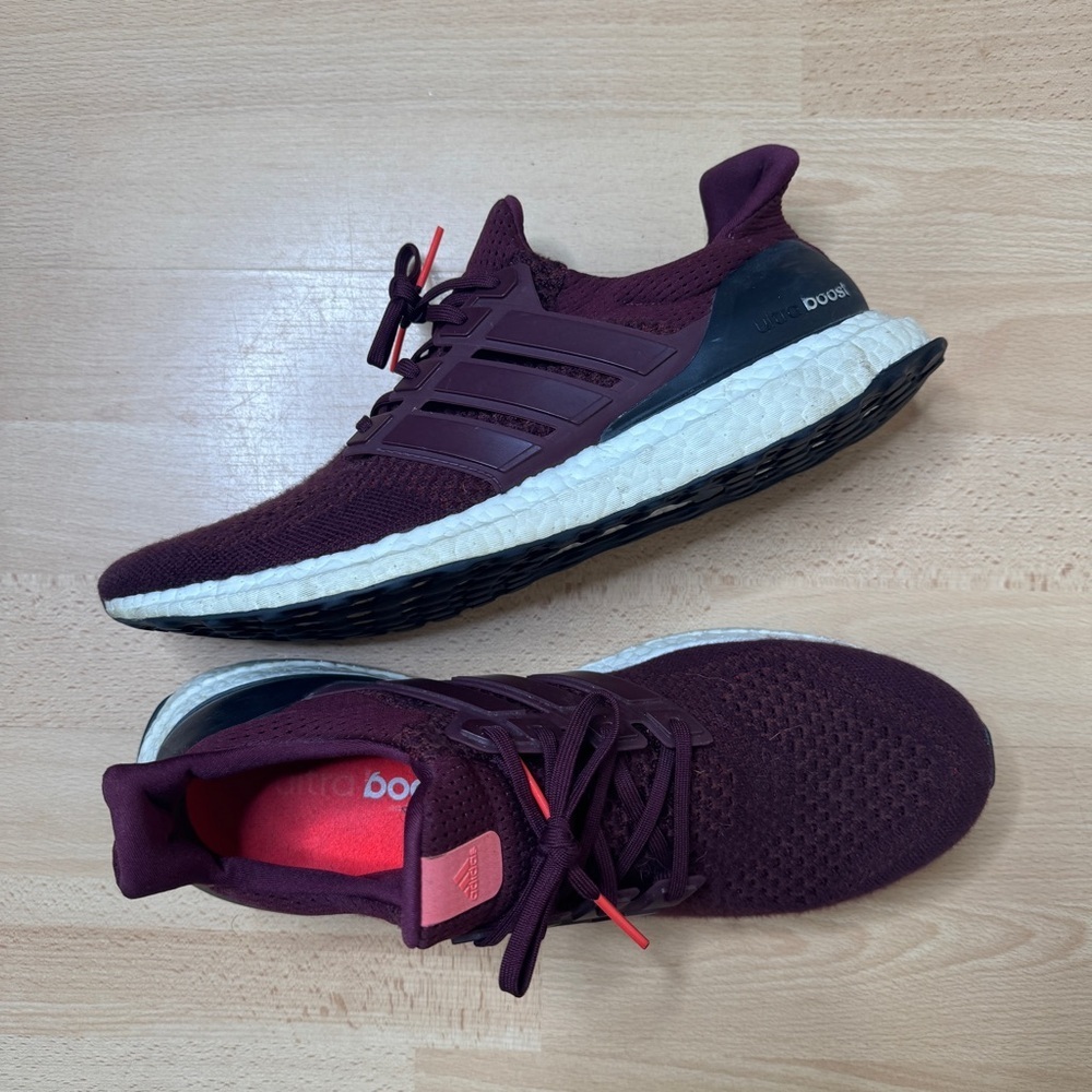 Adidas UltraBoost 1.0 Limited Sneakers Men's 12.5 Burgundy